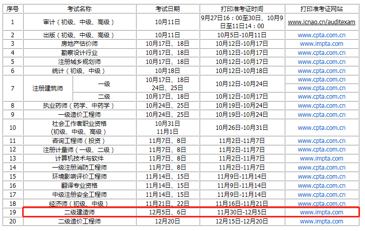 内蒙古2020年二级造价师考试时间.png